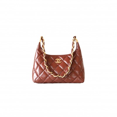 CHANEL MASTER 24A HOBO UNDERARM BAG (26*24*9.5cm) 